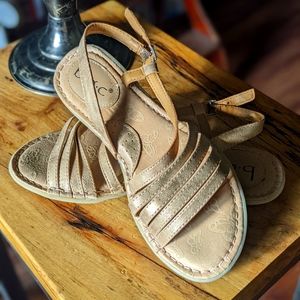Born B.O.C. Rose Gold Metallic Sandals